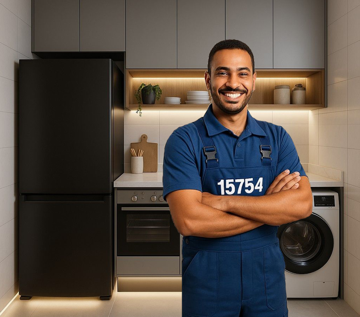 قطع غيار أصلية لثلاجات فريجيدير معروضة للفحص